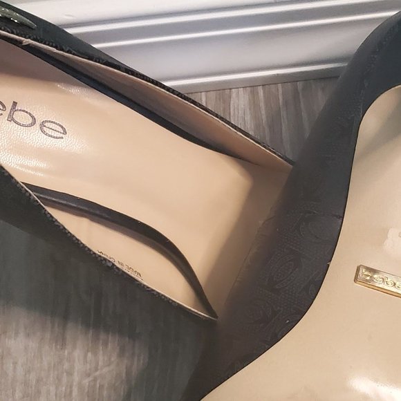 Bebe Saydee Black heels - Picture 7 of 12